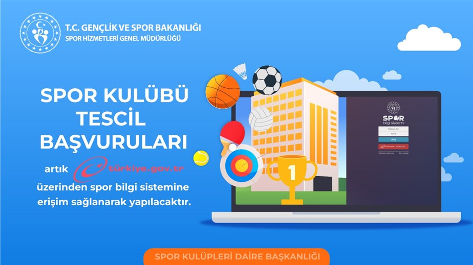 SPOR KULÜBÜ TESCİL BAŞVURULARI